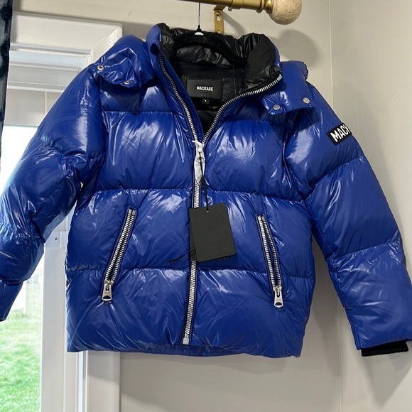 Mackage Other - Mackage Jesse Kids Jacket blue nwt